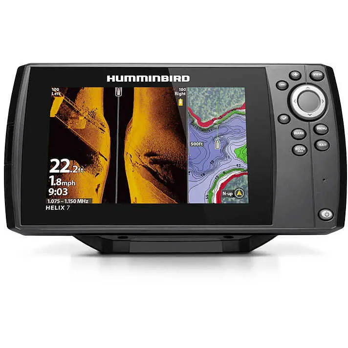 Solo Oggi GPS/Eco Humminbird Helix 7 Chirp MSI GPS G4 con Trasduttore