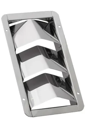 Griglia aeratrice Japan inox mm 205 x 114 Popolare