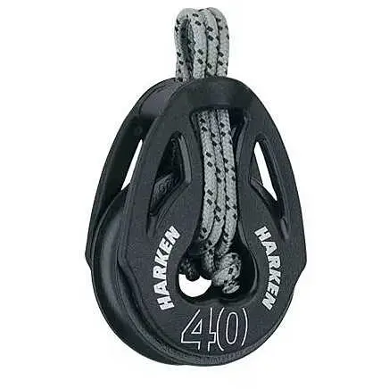 Harken bozzello Singolo con fissaggio tessile D. 40 mm. - Serie T2 Compra Online