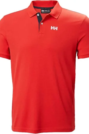 Helly Hansen Ocean Polo - Rosso Prezzo Di Fabbrica