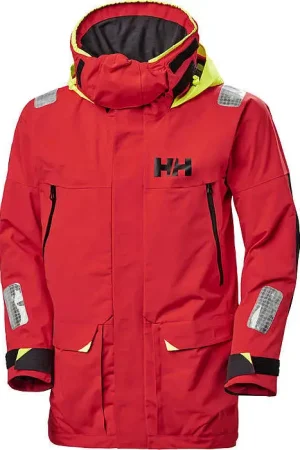 Consegna Rapida Helly Hansen Skagen Offshore Jacket Giacca da Vela - Alert Red