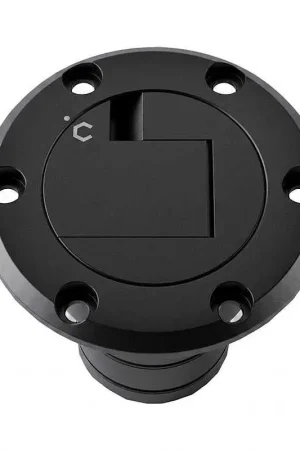 Compra Oggi Stesso i-carbon Tappo imbarco alluminio Nero - Tubo D.38 mm