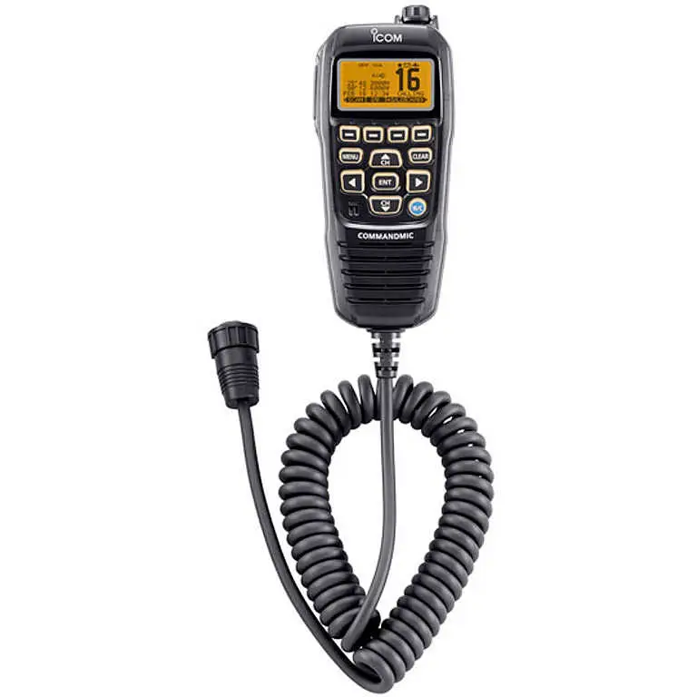 Must-Have Icom Commandmic HM-195B con distress