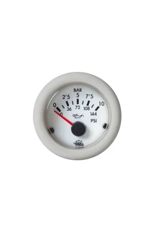 Indicatore Pressione 0-10 bar Bianco 24 V. Promo Stagionale