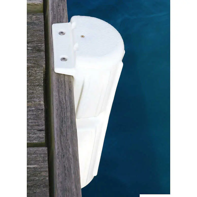 Protezione verticale per pontile in PVC - Bianco Affare