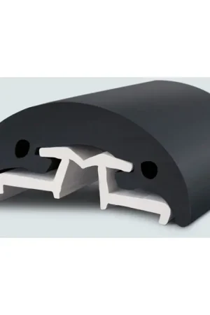 Occasione Radial Bottazzo in PVC Nero mm. 80 x 16 mt.