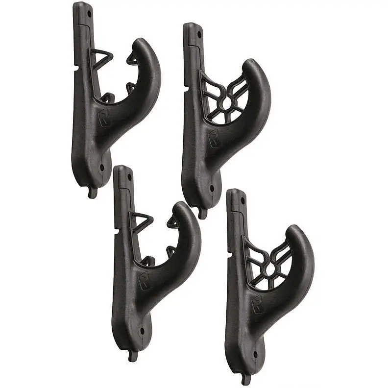 Professionale Railblaza Portacanna da parete RodRak 2 canne - Nero