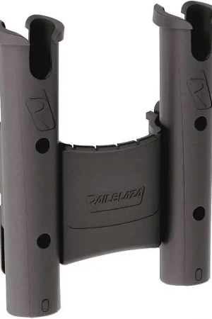 Prezzo Conveniente Railblaza Portacanna da parete verticale Rod Stow 2 canne - Nero