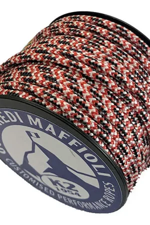 Rocchetto treccia Gottifredi Maffioli poliestere Flag 3 mm x 20 mt. - USA Esclusivo