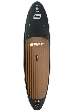 Offerta Limitata Safe Sup Gonfiabile Beach Line - Nero