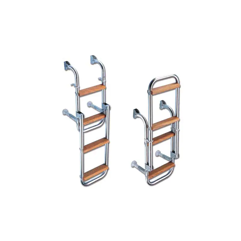 Scaletta Kappa inox pieghevole 4 gradini Consegna Rapida