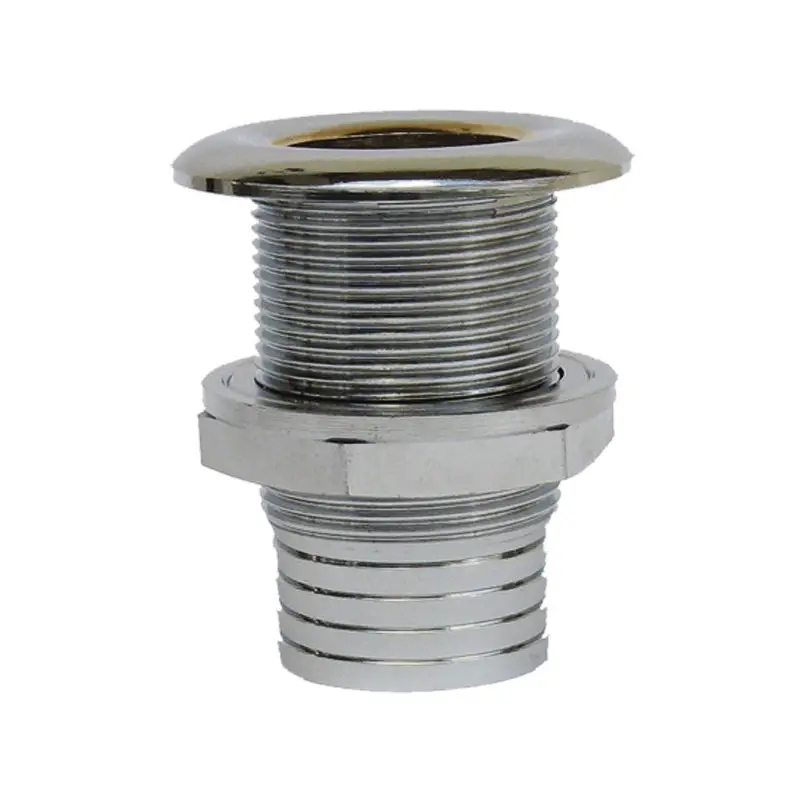Scarico a mare Ottone Cromo con Portagomma 1" 1/4 Novità