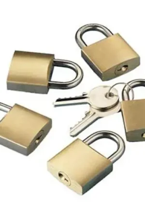 Promozione Kit 5 lucchetti con unica chiave
