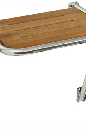 Scelto Dai Clienti Plancetta di poppa inox e legno