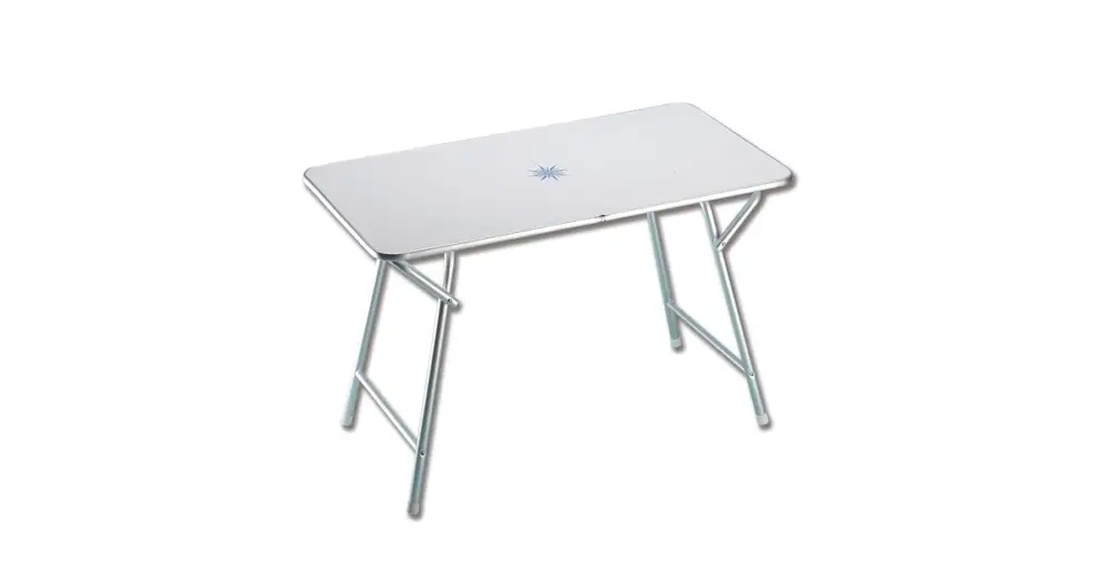Tavolo pieghevole90 x 60 x 70H cm con decoro marino Must-Have