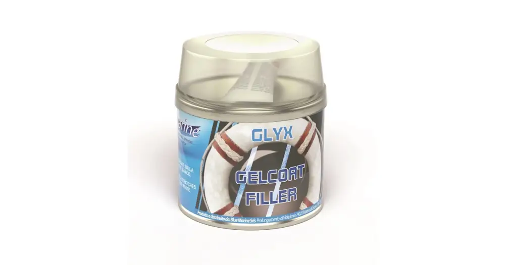 Gelcoat Filler Blue Marine Glyx - 0,200 kg. - Novità