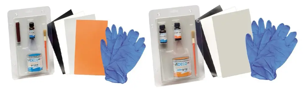 Kit riparazione gommoni ADECO - neoprene o pvc - Quantità Limitata