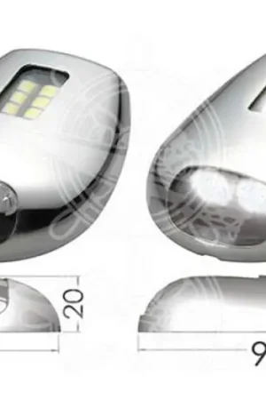 Pagamento Sicuro Coppia di luci da ormeggio a LED
