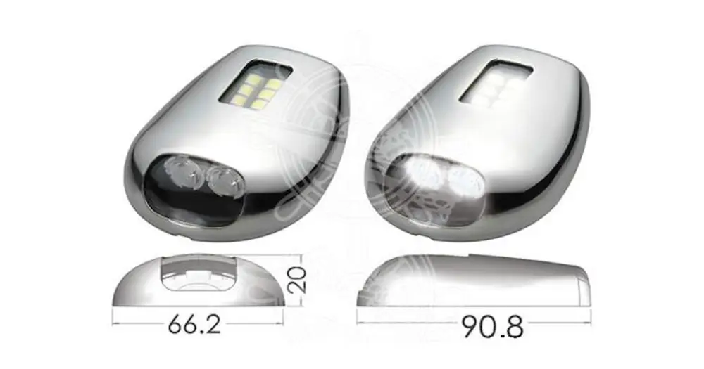 Pagamento Sicuro Coppia di luci da ormeggio a LED