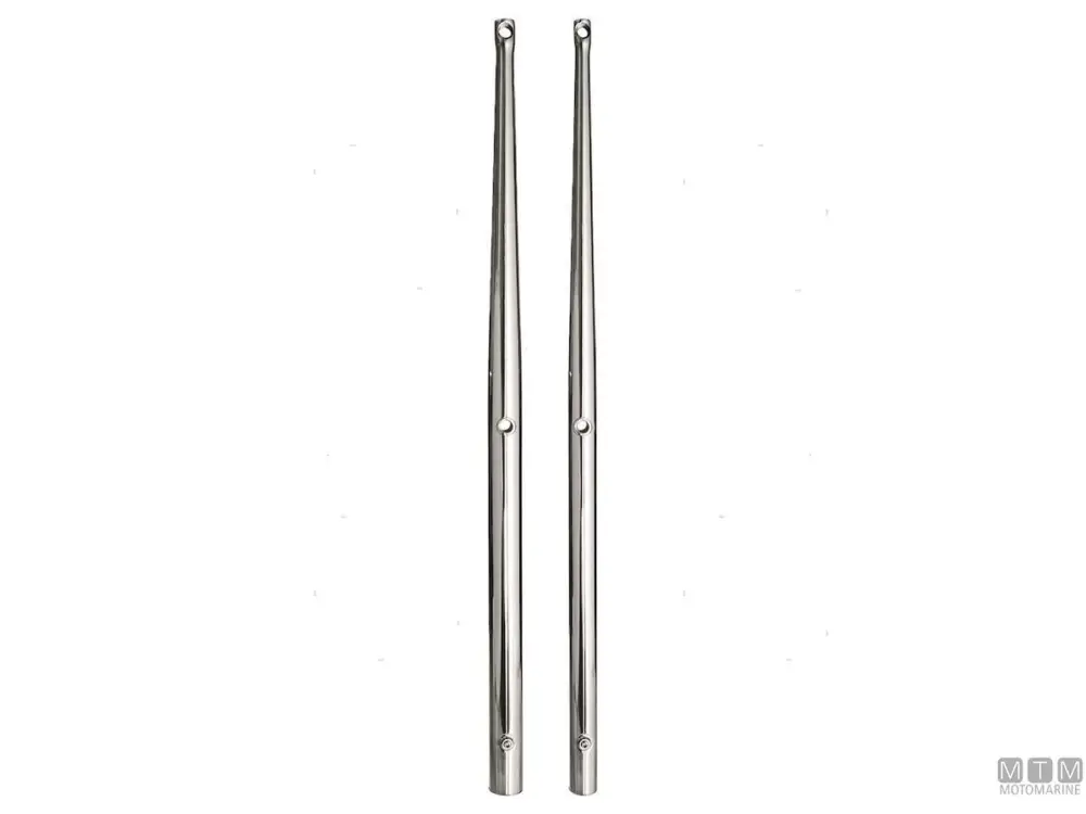 CANDELIERE H650MM D25MM ACCIAIO INOX 316 Offerta Lampo