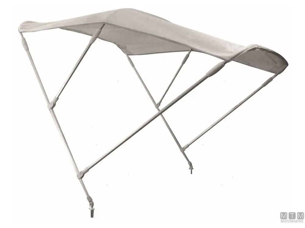 CAPOTTINA MTM BIANCA 3 ARCHI INOX 316 W200CM H140CM A Buon Prezzo