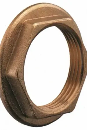 DADO FLANGIATO 1" OTTONE Reso Gratuito