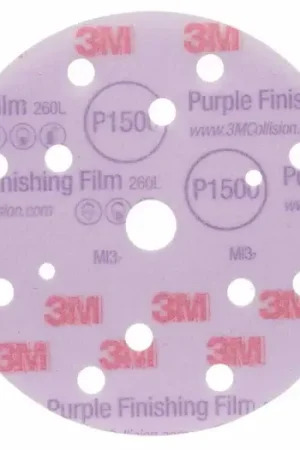 DISCHI ABRASIVI 3M 260L FINISHING P1200 150MM 50PZ Offerta Del Giorno