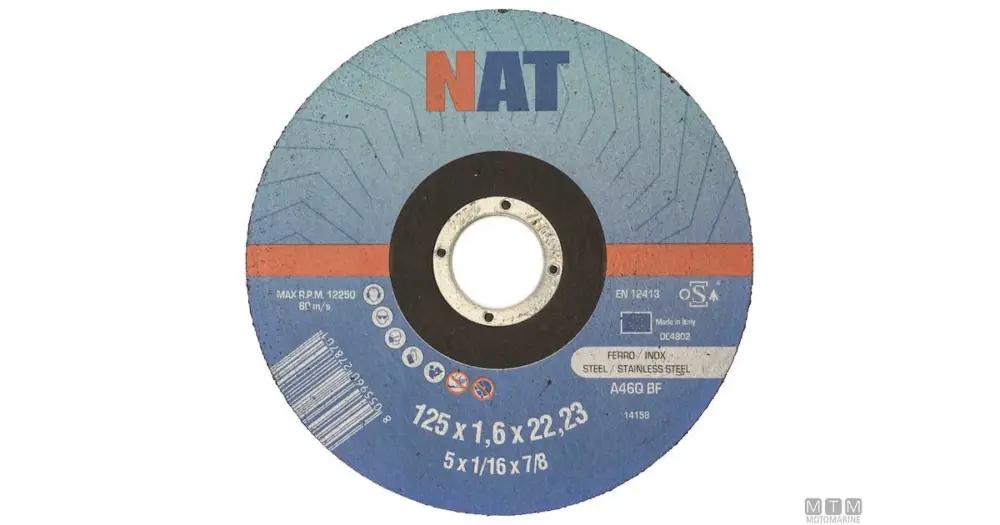 DISCO ABRASIVO RIGIDIO DA TAGLIO 115X1,6MM Spedizione Espresso