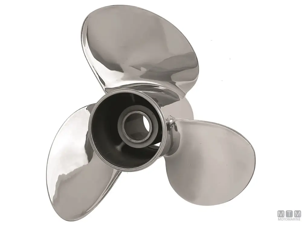 Ultimissimo Modello ELICA ALICE 3 PALE ACCIAIO INOX 15 1/2X17
