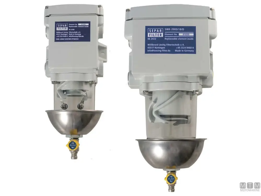 Nuova Collezione FILTRO DIESEL CENTRIFUGO SEPAR 2000/5/50/KD