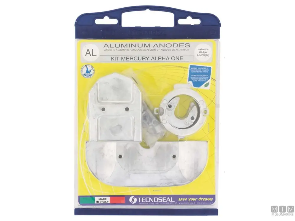 KIT ANODI ALPHA ONE GEN II IN ALLUMINIO Novità