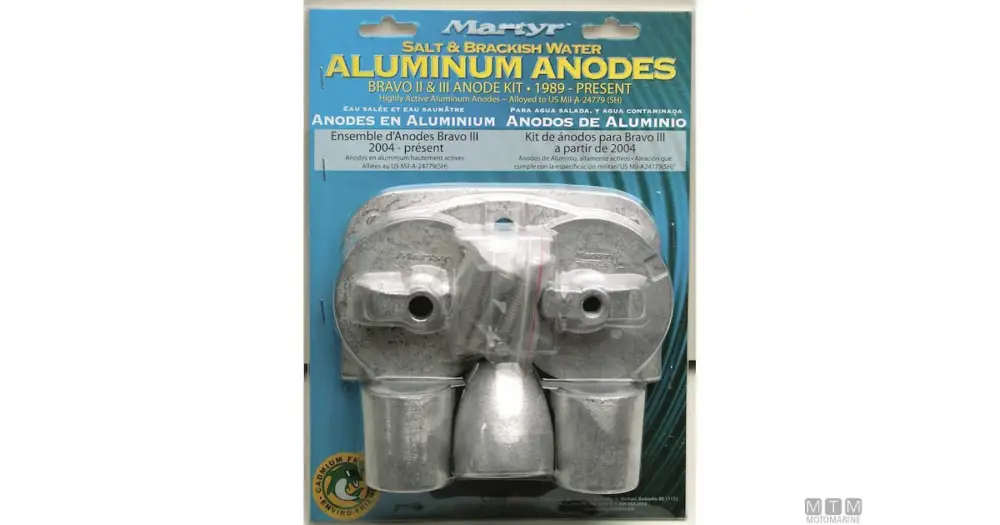 Affare KIT ANODI BRAVO III NEW IN ALLUMINIO