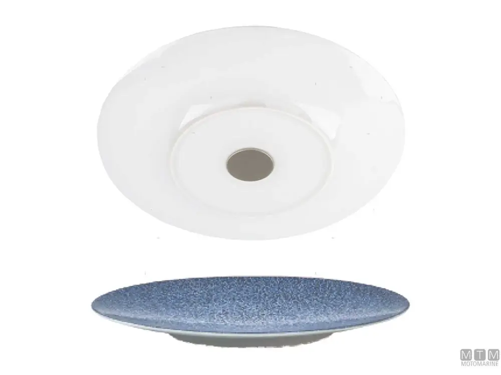 Miglior Prezzo SET 2 PIATTI DESS MAGN PORC OCEAN SILWY