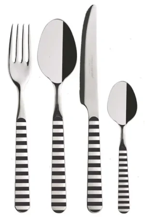 Spedizione Espresso SET 24 POSATE MB VENEZIA 6X4 PEZZI