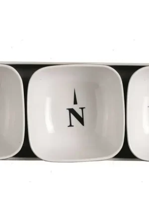 Compra Adesso SET 3 CIOTOLE SNACK E VASSOIO MB NORTHWIND