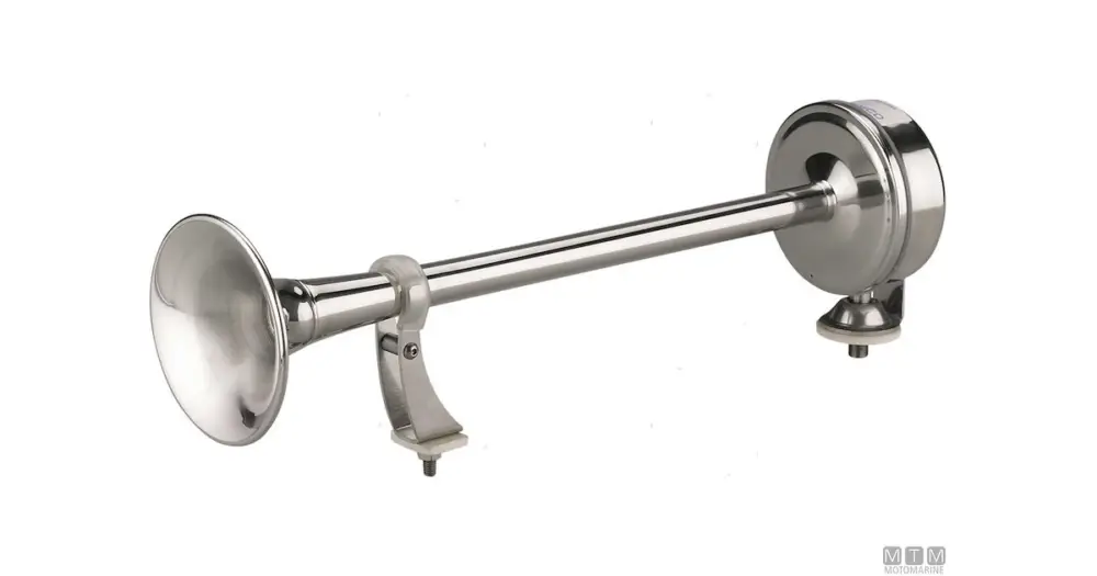 TROMBA SINGOLA MARCO 12V L400MM IN ACCIAIO INOX Offerta Limitata