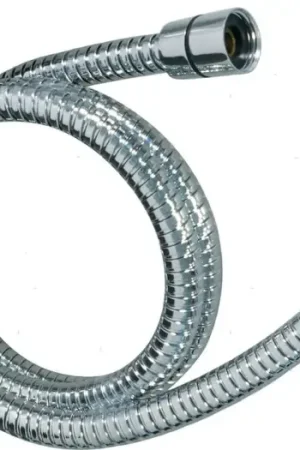 Compra Oggi Stesso TUBO DOCCIA INOX 2.2M TERMINALI 1/2"-1/2"