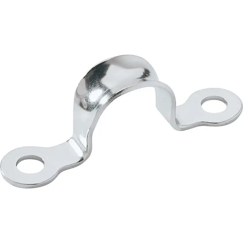 Offerta Limitata Cavallotto Arrotondato Ronstan in Acciaio Inox - Diametro Interno 6mm, Fori 5mm, Interasse 27.5mm, Peso 3g