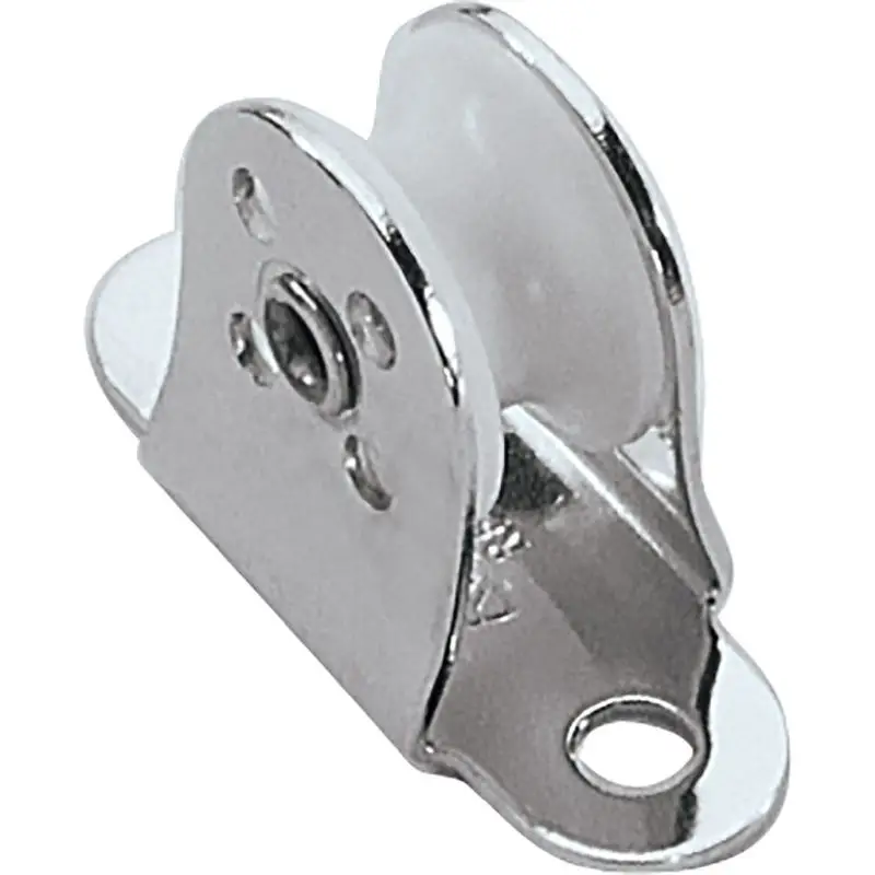 Rinvio a parete bozzello singolo Ø19mm Ronstan - Puleggia da 19mm, Carico di rottura 500Kg, Peso 20gr Scelto Dai Clienti