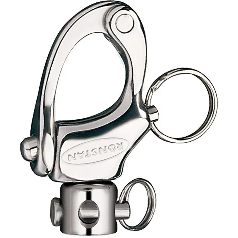 Offerta Moschettone Ronstan in Acciaio Inox con Apertura Fissa - Diametro Perno 5mm, Carico Massimo 500kg, Carico di Rottura 1000kg, Peso 49g