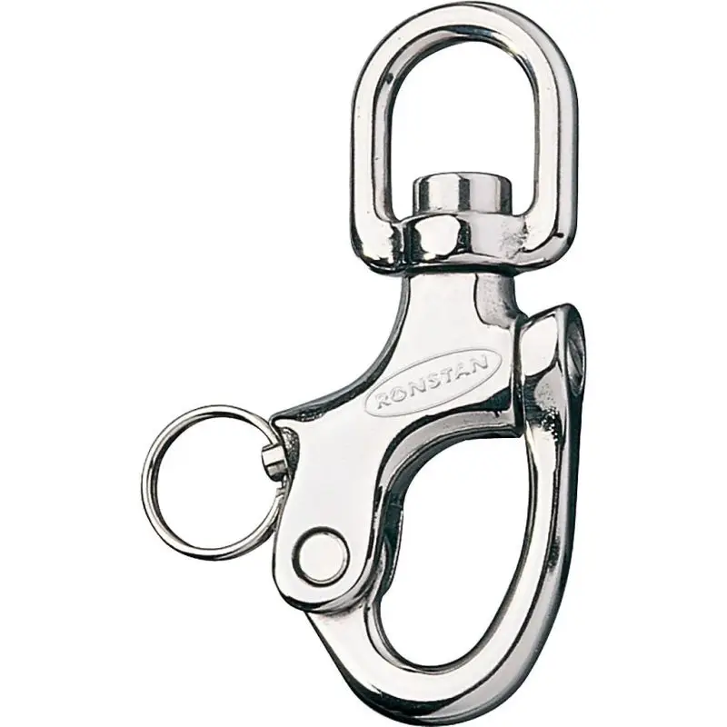 Moschettone Ronstan con Occhio Fisso - Acciaio Inox 16mm Apertura, 92mm Lunghezza, Carico Max 1600 Kg, Carico Rottura 3200 Kg Prezzo Scontato