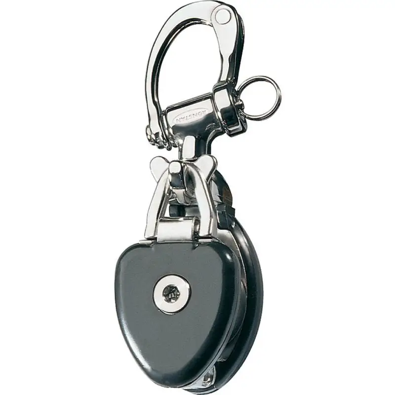Bozzello Apribile Singolo Ronstan con Apertura Basculante Ø45mm - Carico Max 1500kg, Peso 610g, Ideale per Nautica e Vela Compra Adesso