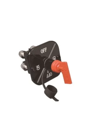 Nuova Collezione Staccabatteria Bipolare 200 A e 300 A con 4 Contatti Posteriori e Chiave Estraibile - Fondamentale per Barche con Scafo Metallico