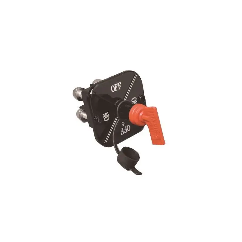 Nuova Collezione Staccabatteria Bipolare 200 A e 300 A con 4 Contatti Posteriori e Chiave Estraibile - Fondamentale per Barche con Scafo Metallico