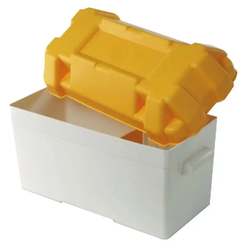 Cassetta Batteria Max 120 A con Cinghie e Ponticelli di Fissaggio per Nautica Non Perdere
