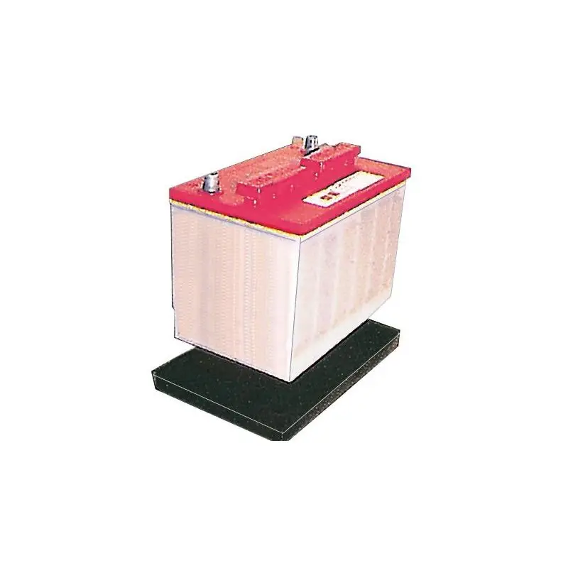 Novità Vassoio Antiscivolo in Gomma per Batteria Grande - Ideale per Nautica e Protezione da Fuoriuscite di Acido