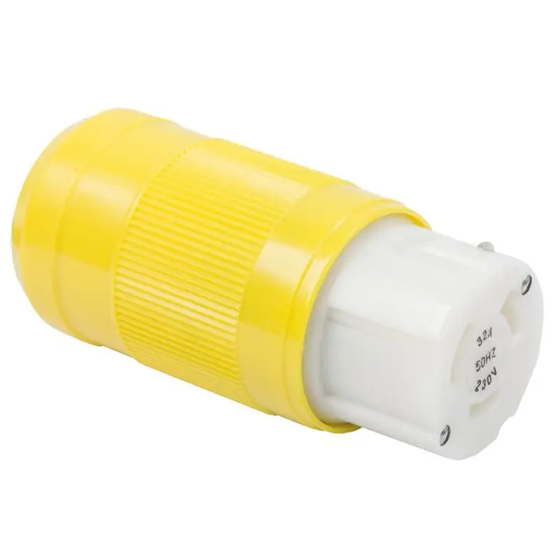 Occasione Spina Marinco Bipolare Monofase 3 Fili - Resistente all'Acqua con Contatti in Ottone Nichelato e Struttura in Termopolimero Caricato Vetro