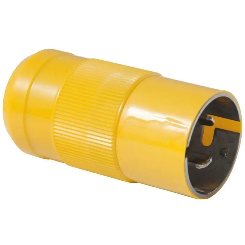 Di Tendenza Spina Marinco Bipolare Monofase a 3 Fili - Spina Stagna in Termopolimero con Contatti in Ottone Nichelato per Nautica