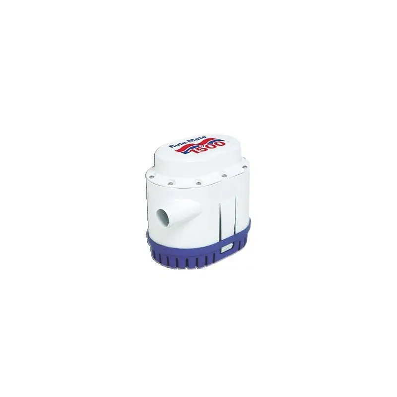 Spedizione Espresso Pompa automatica Rule 97 l/min 12V con sensore elettronico ecologico per nautica - attivazione a 7 cm acqua, anti-olio, eco-friendly