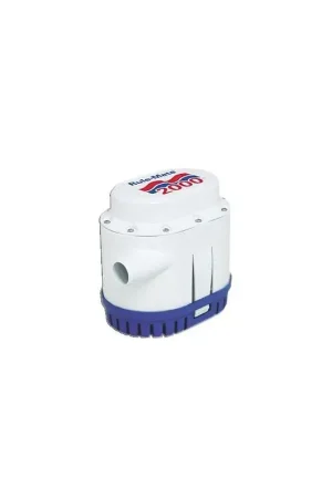 Pompa Rule automatica 129 l/min 24 V con sensore elettronico ecologico per la nautica - Pompe antistatiche che attivano automaticamente a 7 cm d'acqua Prezzo Conveniente